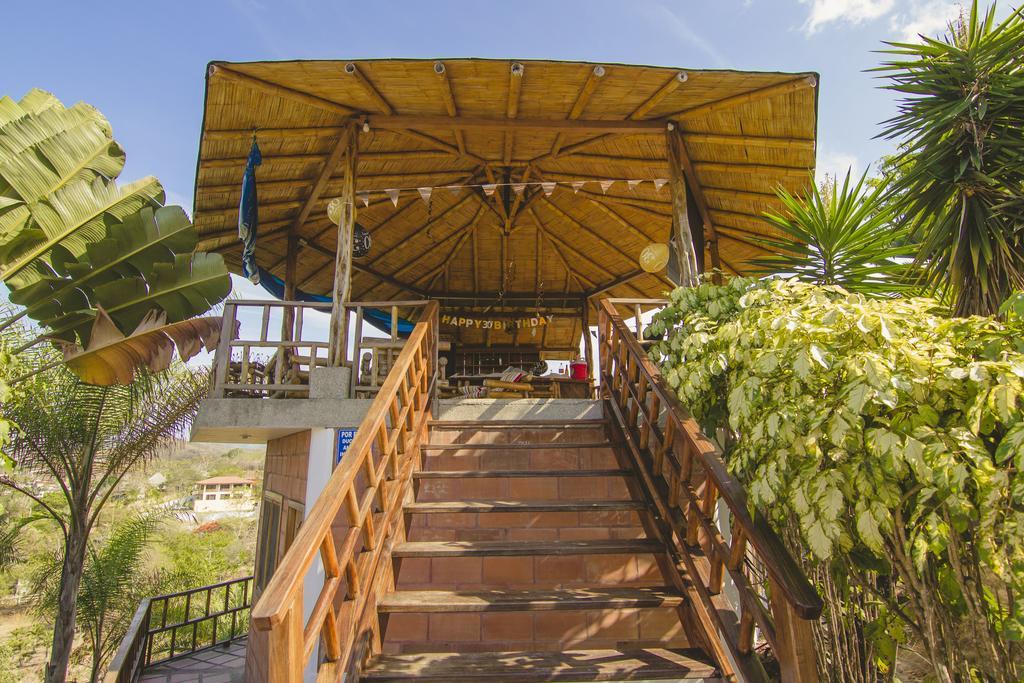 Ocean View Happy Hill Hotel Olón Exterior foto