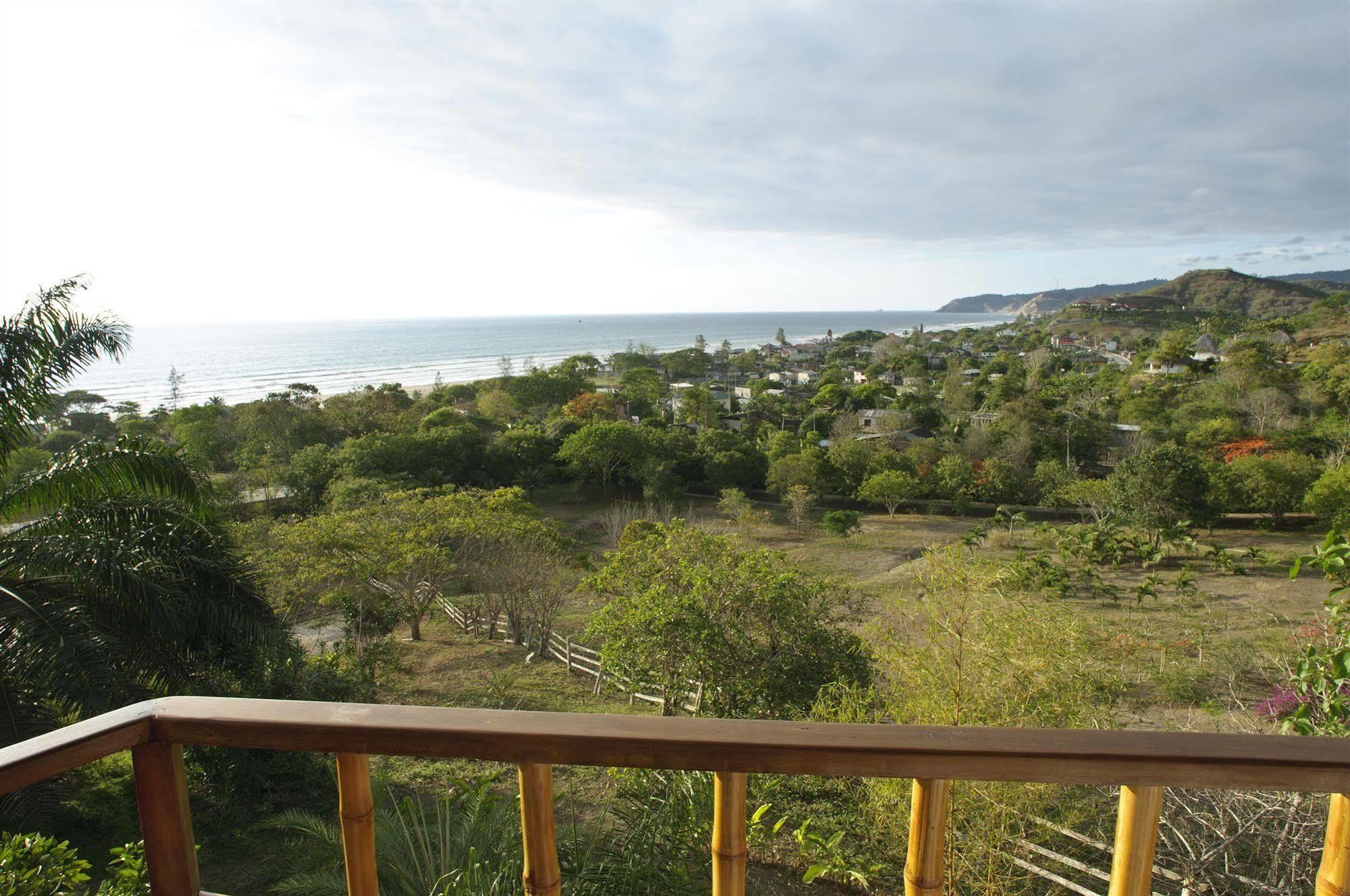 Ocean View Happy Hill Hotel Olón Exterior foto
