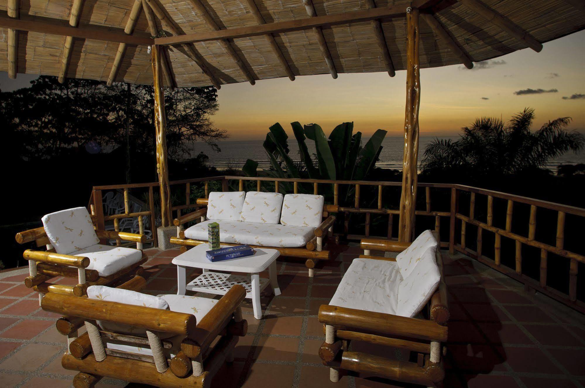 Ocean View Happy Hill Hotel Olón Exterior foto